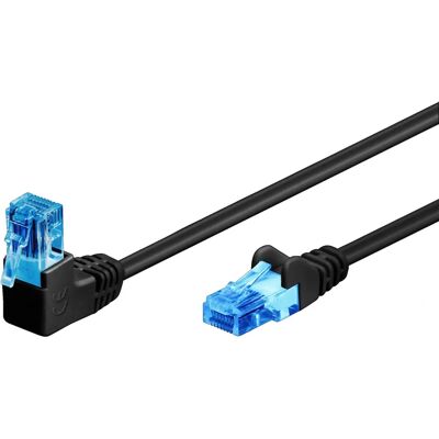 Goobay 51533 Netzwerkkabel - 10 m, U/UTP, Schwarz, Blau Goobay 51533 Netzwerkkabel - 10 m, U/UTP, Schwarz, Blau
