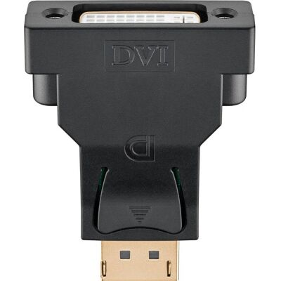 Goobay 51720 Kabel-Adapter - DVI-I, DVI-D, DisplayPort - Schwarz Goobay 51720 Kabel-Adapter - DVI-I, DVI-D, DisplayPort - Schwarz