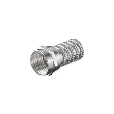Connecteur coaxial F-Type Goobay 51852 - Connecteur coaxial, 100 pcs, À torsion Connecteur coaxial F-Type Goobay 51852 - Connecteur coaxial, 100 pcs, À torsion