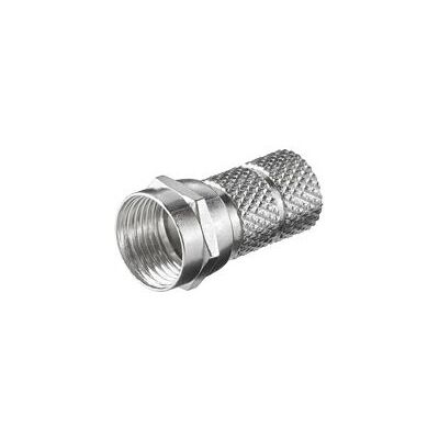 Conector coaxial F de Goobay 51853 - 100 piezas Conector coaxial F de Goobay 51853 - 100 piezas