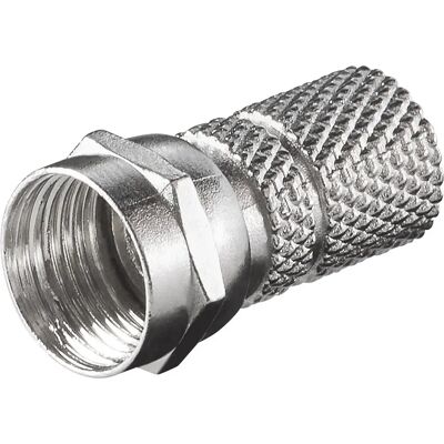 Goobay 51855 conector coaxial - Conector coaxial, Níquel, 7.3mm Goobay 51855 conector coaxial - Conector coaxial, Níquel, 7.3mm