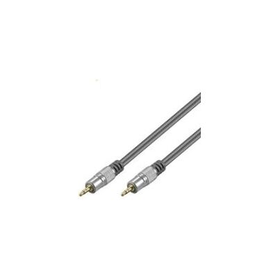 Goobay HT 95-250 2,5m Audiokabel - Stereo 3,5mm - Doppelabschirmung Goobay HT 95-250 2,5m Audiokabel - Stereo 3,5mm - Doppelabschirmung