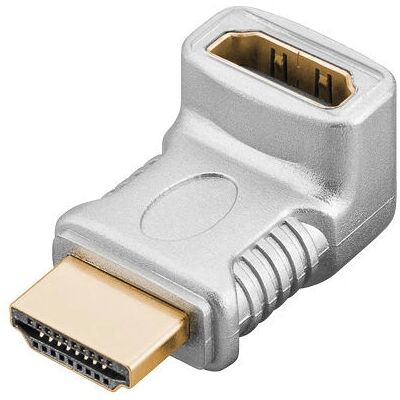 Goobay HT 019-90 V Connecteur HDMI Blanc - HDMI Connecteur Goobay HT 019-90 V Connecteur HDMI Blanc - HDMI Connecteur
