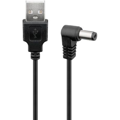 Goobay 55158 Netzkabel - 1m USB A auf DC 5,5x2,1mm Goobay 55158 Netzkabel - 1m USB A auf DC 5,5x2,1mm