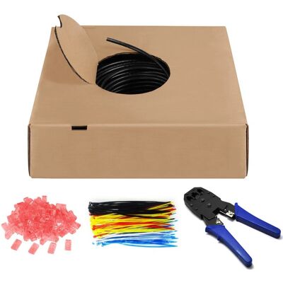 Goobay 55440 utomhus nätverkskabel - Svart 100m Cat6 U/UTP Goobay 55440 utomhus nätverkskabel - Svart 100m Cat6 U/UTP