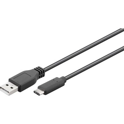 USB Kabel Goobay 55466 - USB 2.0, USB-C, 1m, Černá USB Kabel Goobay 55466 - USB 2.0, USB-C, 1m, Černá