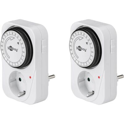 Goobay 55538 Elektrischer Timer - Innenbereich Analog 15-Minuten-Zyklus Goobay 55538 Elektrischer Timer - Innenbereich Analog 15-Minuten-Zyklus