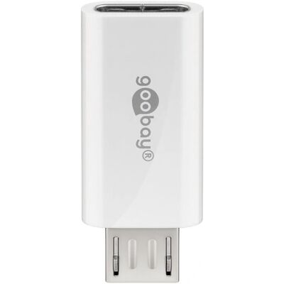 Goobay 55550 Kabel-Adapter - Micro-USB auf USB-C Weiß Goobay 55550 Kabel-Adapter - Micro-USB auf USB-C Weiß