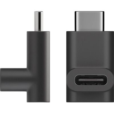Goobay USB-C 90° Adapter - Schwarz Goobay USB-C 90° Adapter - Schwarz