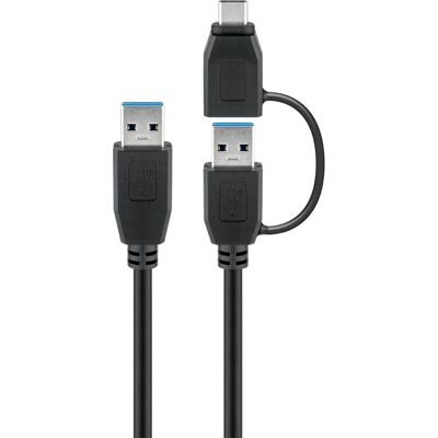Goobay - 55558 - USB A to USB-C - 0.5 m - Kabel USB Goobay - 55558 - USB A to USB-C - 0.5 m - Kabel USB