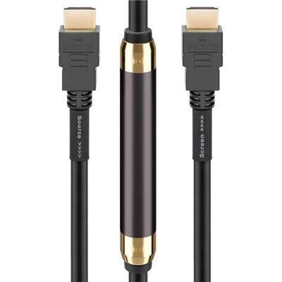 Goobay - 55981 - 25 m - 2x HDMI - cavo HDMI Goobay - 55981 - 25 m - 2x HDMI - cavo HDMI