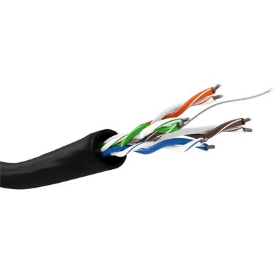 Goobay 57198 Networking Cable Cat5e U/UTP - Outdoor, 100m Goobay 57198 Networking Cable Cat5e U/UTP - Outdoor, 100m