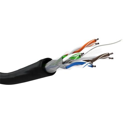 Goobay 57199 Netwerkkabel - 100m Buiten UTP Cat6 Goobay 57199 Netwerkkabel - 100m Buiten UTP Cat6