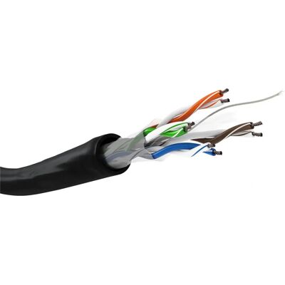 Goobay 57293 Zewnętrzny kabel Ethernet CAT6 U/UTP - 100m Goobay 57293 Zewnętrzny kabel Ethernet CAT6 U/UTP - 100m