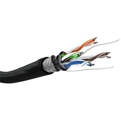 Goobay 57296 zewnętrzny kabel sieciowy Cat5e SF/UTP 100m Goobay 57296 zewnętrzny kabel sieciowy Cat5e SF/UTP 100m