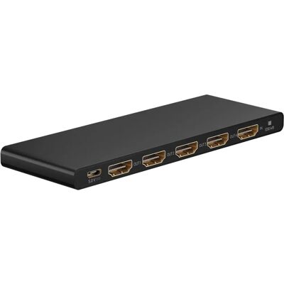 Goobay HDMI Splitter 1 auf 4 4K @ 60Hz HDR Goobay HDMI Splitter 1 auf 4 4K @ 60Hz HDR