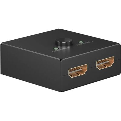 Switch Vidéo HDMI Goobay 58485 - Noir - Publicité Switch Vidéo HDMI Goobay 58485 - Noir - Publicité