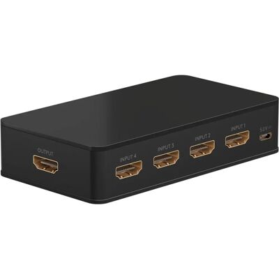 Goobay 58489 HDMI Kapcsoló 4K HDR - Elektronika Goobay 58489 HDMI Kapcsoló 4K HDR - Elektronika
