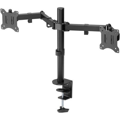 Goobay Doppel Monitor Halterung Schwarz 17-32" - Monitor Halterung Goobay Doppel Monitor Halterung Schwarz 17-32" - Monitor Halterung