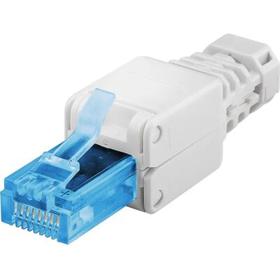 Connecteur de fil Goobay 59227 - Sans outils, CAT6A UTP, Blanc - Publicité Connecteur de fil Goobay 59227 - Sans outils, CAT6A UTP, Blanc - Publicité