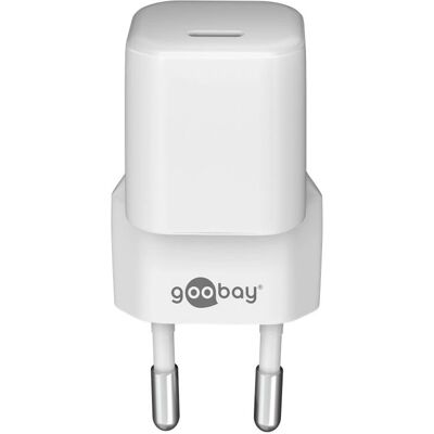 Goobay 20W USB-C Netzteil - Schnelles Ladegerät für iPhone & iPad Goobay 20W USB-C Netzteil - Schnelles Ladegerät für iPhone & iPad