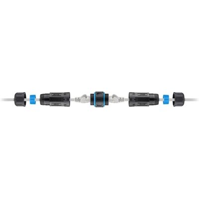 Goobay 59582 Vesitiivis RJ45-kaapeliliitin - IP68 - CAT 6A Goobay 59582 Vesitiivis RJ45-kaapeliliitin - IP68 - CAT 6A