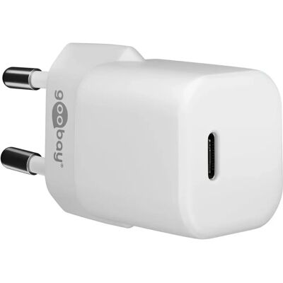 Goobay 59716 Weiß USB-C Schnellladegerät - Smartphone, Tablet Power Delivery Goobay 59716 Weiß USB-C Schnellladegerät - Smartphone, Tablet Power Delivery