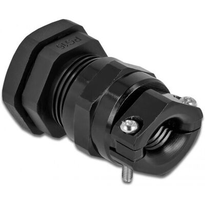 DeLOCK 60357 Kabelverschraubung - Kunststoff, Modell 60357, Schwarz DeLOCK 60357 Kabelverschraubung - Kunststoff, Modell 60357, Schwarz
