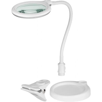 Goobay 60359 Suurennuslamppu - LED 6W, Lasinen linssi 100mm, 1,75x suurennus Goobay 60359 Suurennuslamppu - LED 6W, Lasinen linssi 100mm, 1,75x suurennus