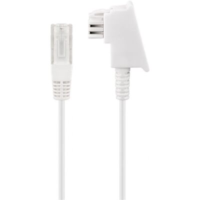 Goobay 60667 Weißes Telefonkabel Goobay 60667 Weißes Telefonkabel