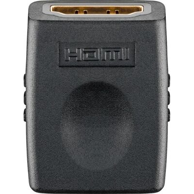 Goobay 60729 HDMI Gender Changer - HDMI-adapteri - Musta Goobay 60729 HDMI Gender Changer - HDMI-adapteri - Musta