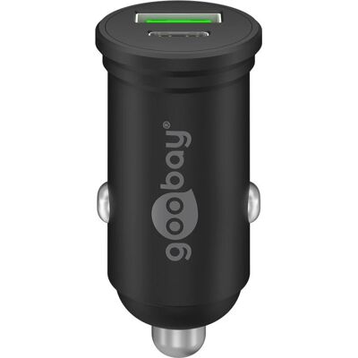 Goobay 61739 Dual Auto-Ladegerät - Schnelles Laden USB-C & USB-A Goobay 61739 Dual Auto-Ladegerät - Schnelles Laden USB-C & USB-A