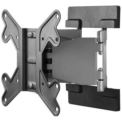 Goobay EasyFold M 42-Zoll Schwarz TV Wandhalterung Goobay EasyFold M 42-Zoll Schwarz TV Wandhalterung