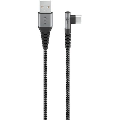 Câble USB Goobay 64656 - USB 2.0 - 1m - Space Grey Câble USB Goobay 64656 - USB 2.0 - 1m - Space Grey