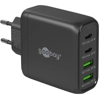 Chargeur Multiport USB-C Goobay 64817 - 68W Charge Rapide - Publicité Chargeur Multiport USB-C Goobay 64817 - 68W Charge Rapide - Publicité
