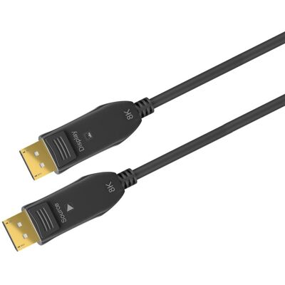 Goobay 64867 DisplayPort-kaapeli - 20m Musta Goobay 64867 DisplayPort-kaapeli - 20m Musta