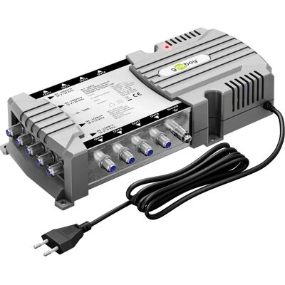 Goobay Wielokanałowy multifunkcyjny satelitarny - 5x8 4K UHD DVB-S/-S2 TV Goobay Wielokanałowy multifunkcyjny satelitarny - 5x8 4K UHD DVB-S/-S2 TV