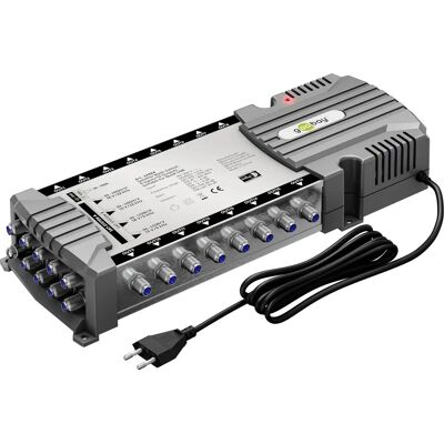 Goobay Sat-Multischalter 64884 - 9 Eingänge / 16 Ausgänge - 4K UHD Goobay Sat-Multischalter 64884 - 9 Eingänge / 16 Ausgänge - 4K UHD