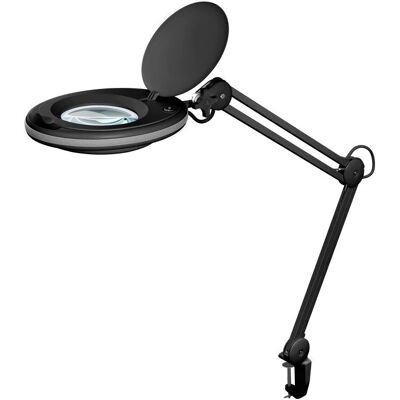 Lámpara de aumento Goobay 1.75x LED negra Lámpara de aumento Goobay 1.75x LED negra