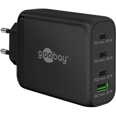 Goobay 65555 Mobil Oplader - Hurtigopladning til Laptop & Smartphone Goobay 65555 Mobil Oplader - Hurtigopladning til Laptop & Smartphone