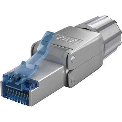 GOOBAY 65939 - Connecteur RJ45 Cat.6a montage sur site, blindé STP - Publicité GOOBAY 65939 - Connecteur RJ45 Cat.6a montage sur site, blindé STP - Publicité