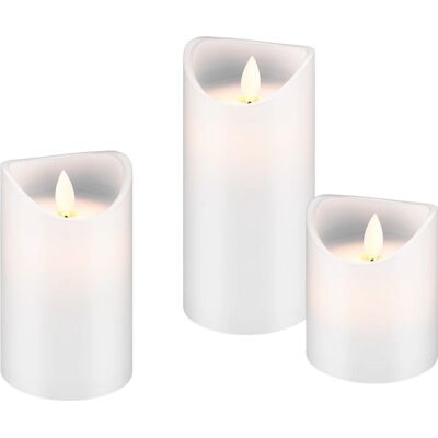 Goobay 66541 LED-ljus - Realistiskt flammereffekt, 3-pack Goobay 66541 LED-ljus - Realistiskt flammereffekt, 3-pack