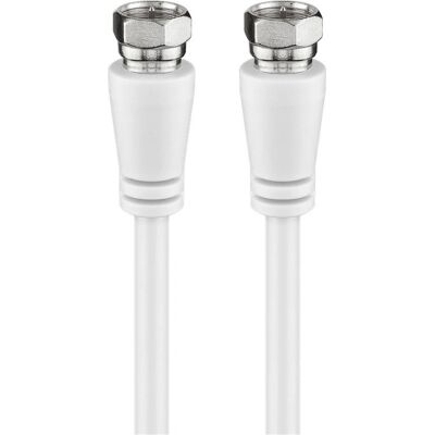 Kabel coaxial Goobay 66625 - 10m, Bílá, Třída A Stínění Kabel coaxial Goobay 66625 - 10m, Bílá, Třída A Stínění