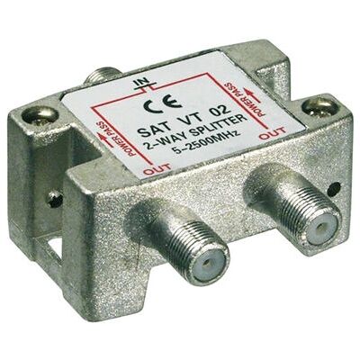 Goobay 67001 Cavo Convertitore di Genere - Divisore Satellitare - Argento Goobay 67001 Cavo Convertitore di Genere - Divisore Satellitare - Argento