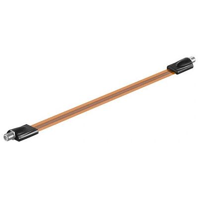 Goobay 67246 Draadconnector - Zwart, Roze - F-connector Goobay 67246 Draadconnector - Zwart, Roze - F-connector