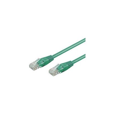 Cablu de rețea Cat 5e UTP Verde - 1m Goobay Cablu de rețea Cat 5e UTP Verde - 1m Goobay