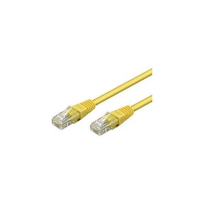 Goobay Modell CAT 5-700 UTP - Oskärmad nätverkskabel - 7,5 m - Gul Goobay Modell CAT 5-700 UTP - Oskärmad nätverkskabel - 7,5 m - Gul