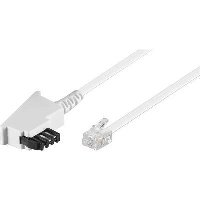 Goobay 68539 Telefonkabel - 3M, TAE-F, Rj11 Goobay 68539 Telefonkabel - 3M, TAE-F, Rj11