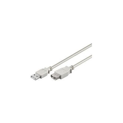 Goobay USB 2.0 Kaapeli 0,6m - Harmaa Goobay USB 2.0 Kaapeli 0,6m - Harmaa