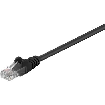 Cavo di rete Goobay 68645 - 10m Cat5e UTP - Nero Cavo di rete Goobay 68645 - 10m Cat5e UTP - Nero